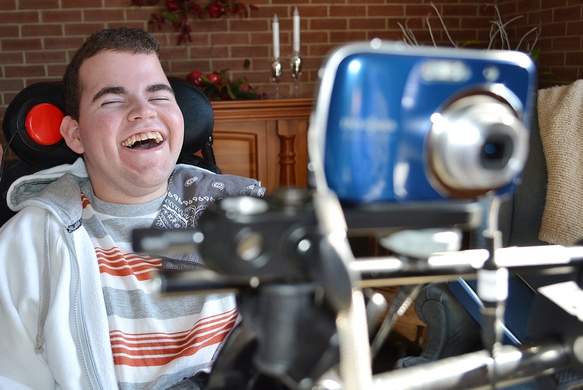 image of Jonathan using digital camera