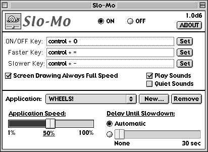 Slo-Mo Software to Slow Down All Applications